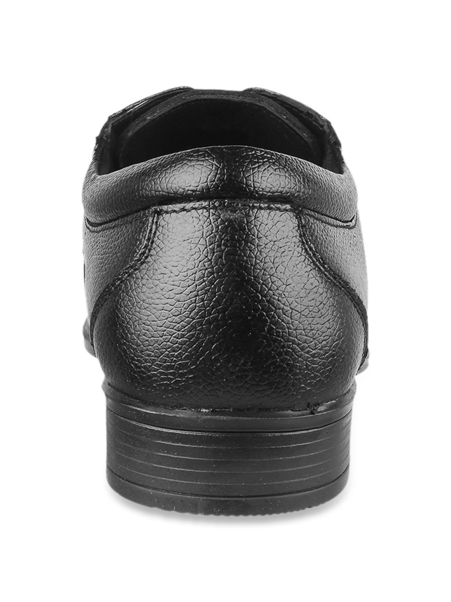 Mochi Men's Black Shoe Lace-up