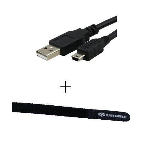 Antoble USB PC Sync Data Transfer Power Charger Cable Cord for Magellan Roadmate 5230T_LM 5045_MU 5120_LMT GPS
