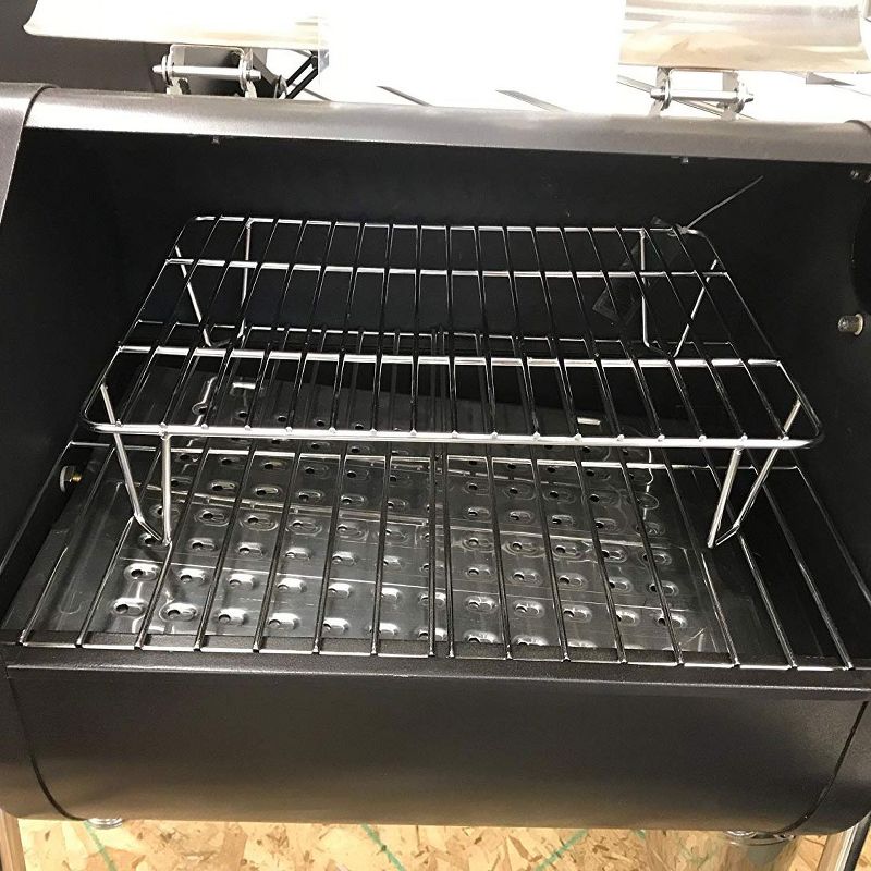 Green Mountain Grills Davy Crocket Pellet Grill Upper Rack Addition for Doubled Cooking Space