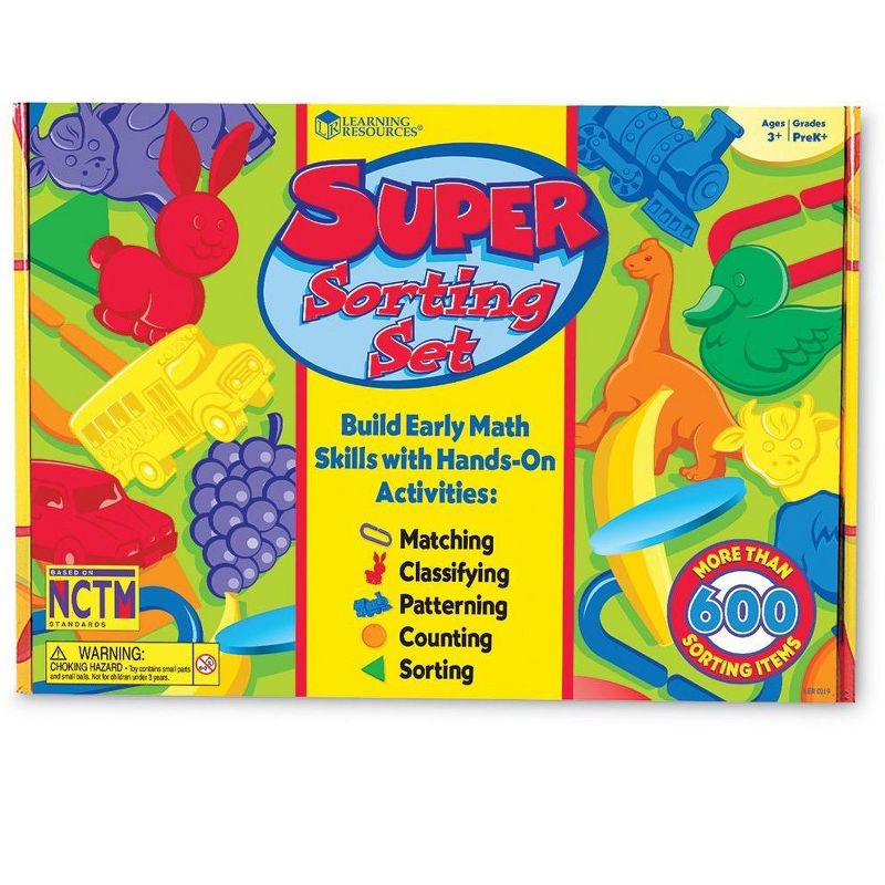 Learning Resources Super Sorting Set with Cards, Ages 5 and up