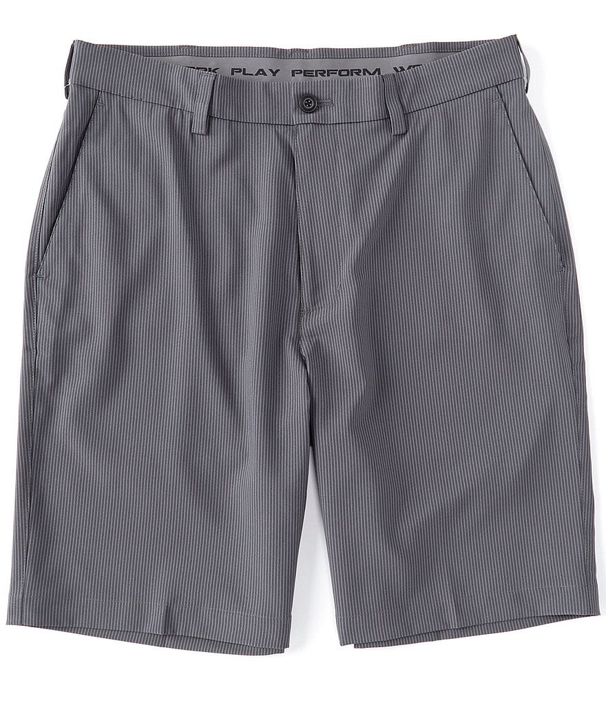 Caribbean Big and Tall 9#double; and 11#double; Inseam Knit Jacquard Shorts