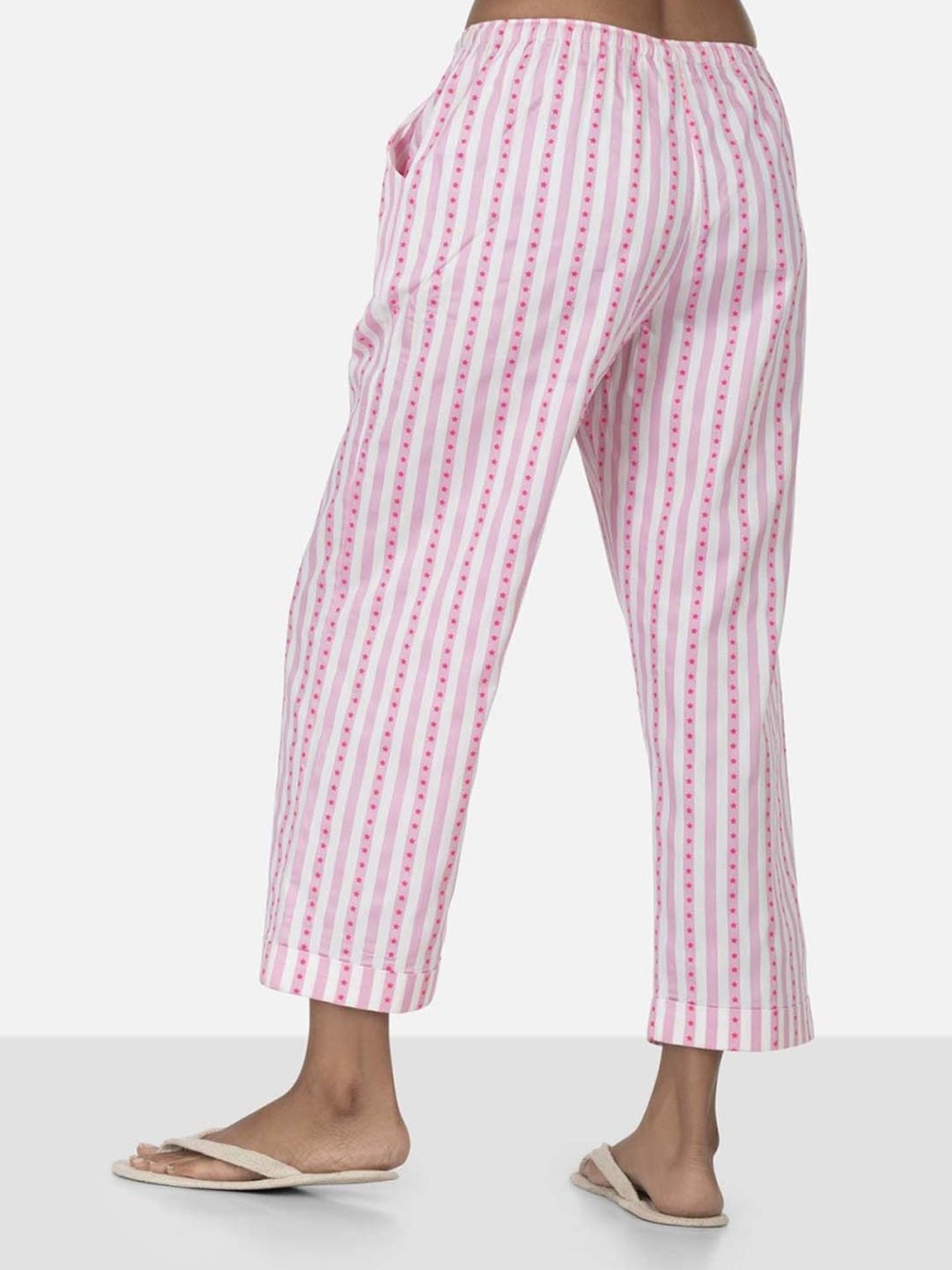 The Calm Collective Hot Pink Ellen Turn-Up Pajama