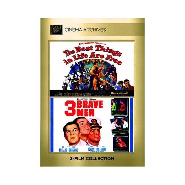 ALLIED VAUGHN MOD-CINEMA ARCHIVES SET-BEST TNINGS IN LIFE/THREE BRAVE MEN (DVD/NON-RETRN) DF027362D