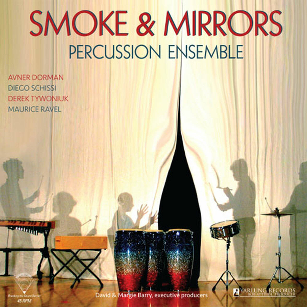 Smoke & Mirrors Percussion Ensemble 180g 45rpm LP (Vinyl)