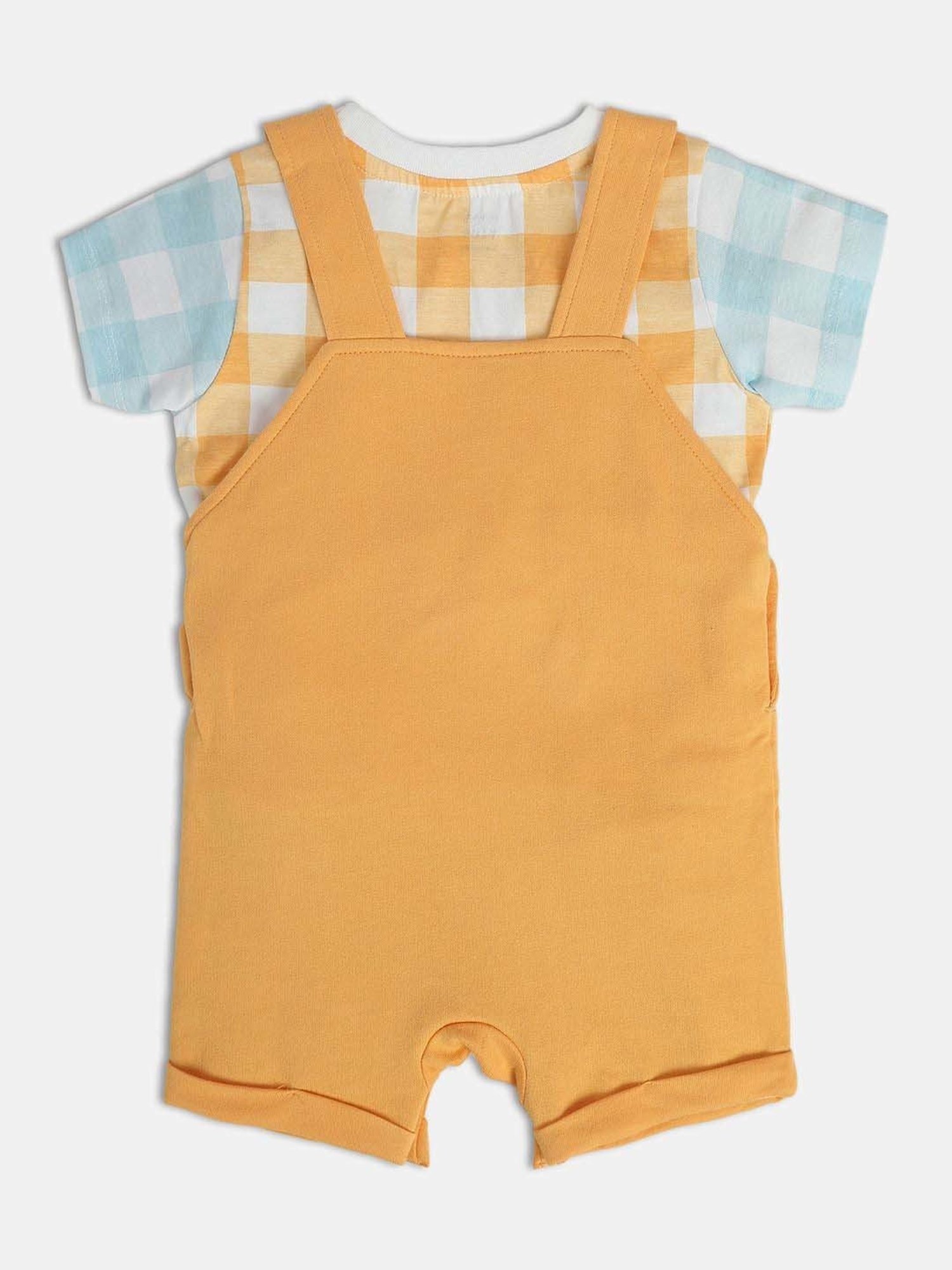 Mothercare Kids Multicolor Checks Shirt with T-Shirt