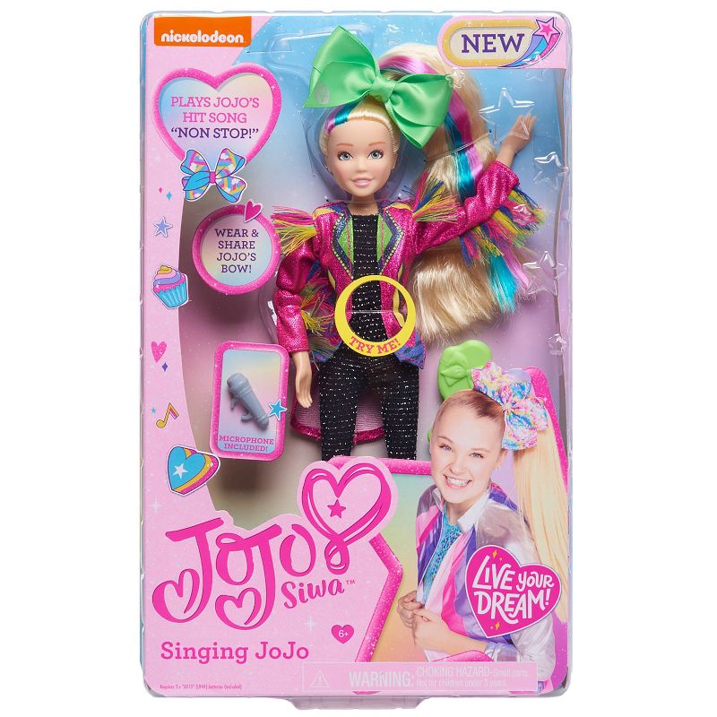 Nickelodeon JoJo Siwa Singing Non Stop Fashion Doll