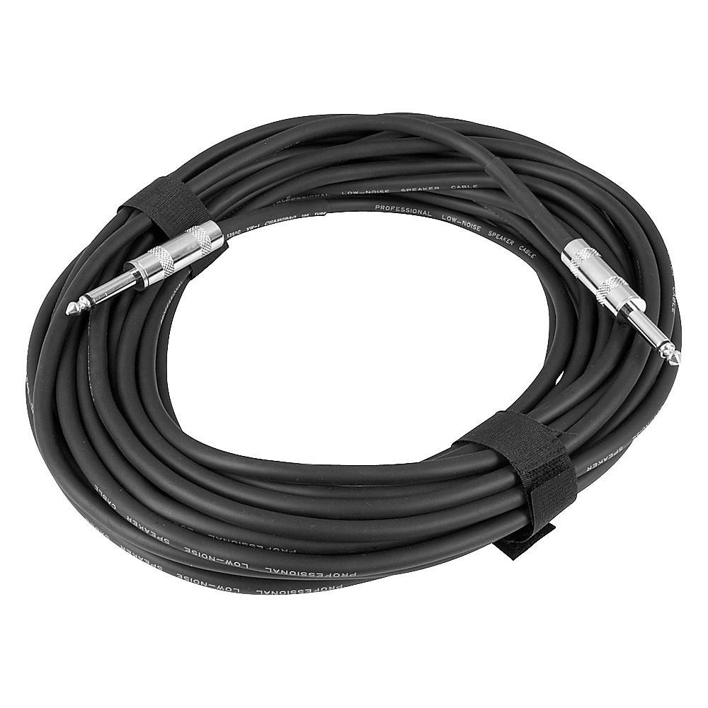 Musician's Gear 16-Gauge Speaker Cable Black 25 Feet (4-Pack)
