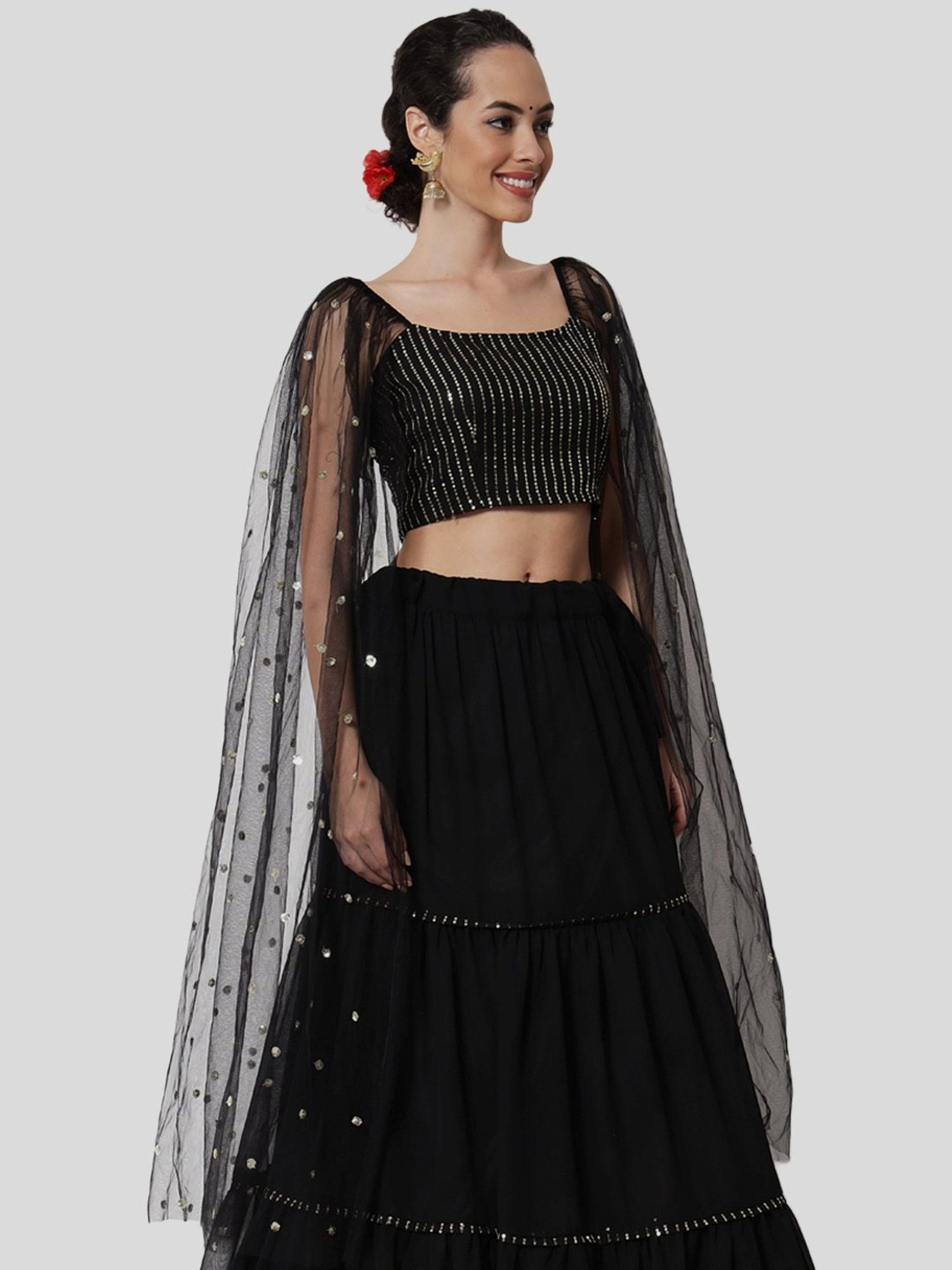 Studiorasa Black Embellished Choli