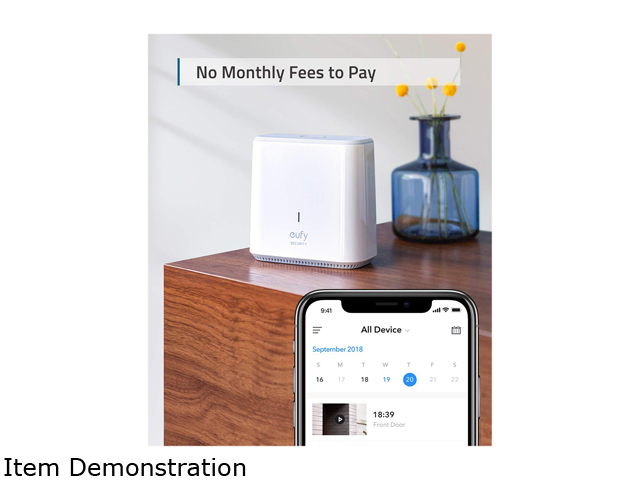 Eufy Security eufyCam E 365-Day Battery Life, Wireless Home Security Camera System, 1080p HD, IP65 Weatherproof, Night Vision, Compatible with Amazon Alexa, 2-Cam Kit, No Monthly Fee