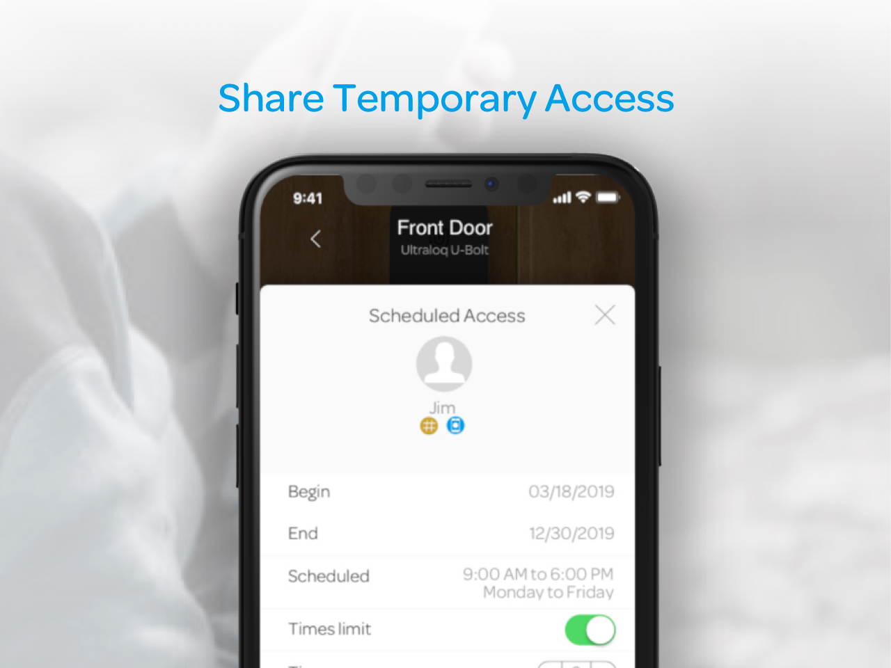 Ultraloq U-Bolt Bluetooth Enabled Keypad Smart Deadbolt Door Lock, Satin Nickel, Non-Fingerprint Version