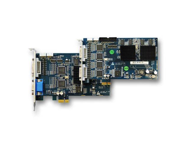 24 Channel PCI-E Saber CCTV Hybrid Enterprise Grade DVR Surveillance Card H.264 D1 Resolution  Video Security