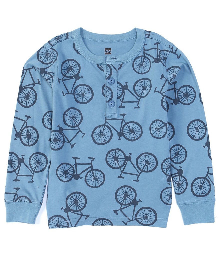 Tea Collection Little Boys 2-6 Long Sleeve Henley Tee
