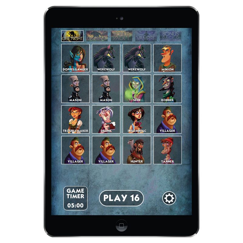 One Night Ultimate Werewolf Game