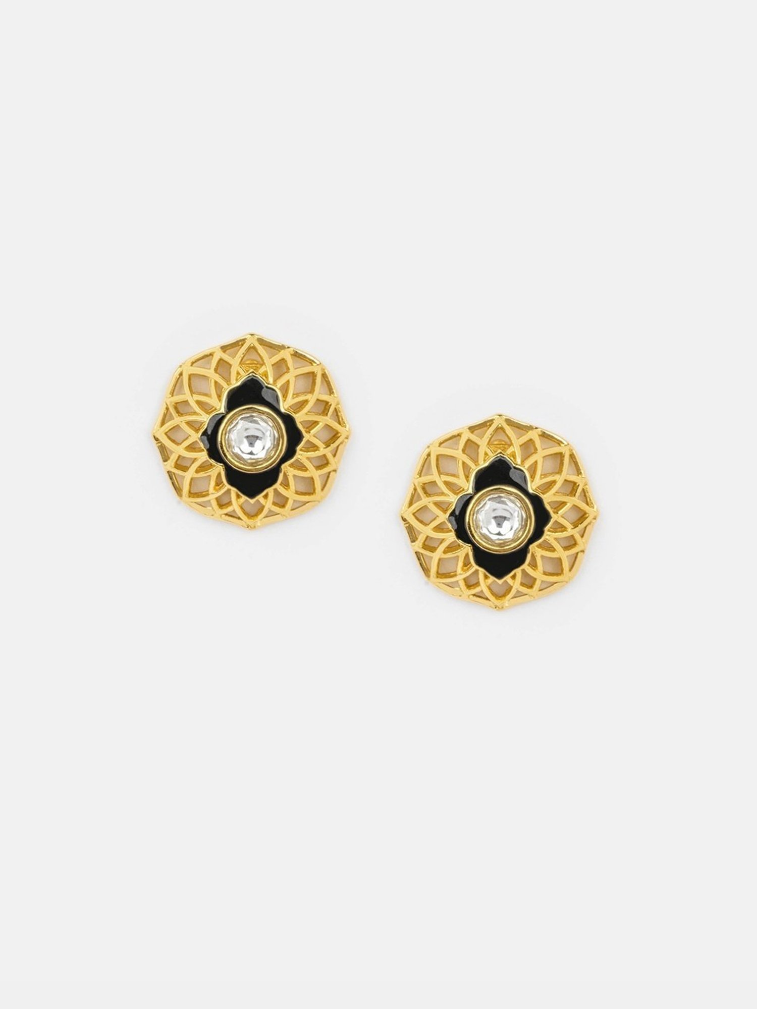 Shaya 92.5 Sterling Silver Queen of Solutions Stud Earrings for Women