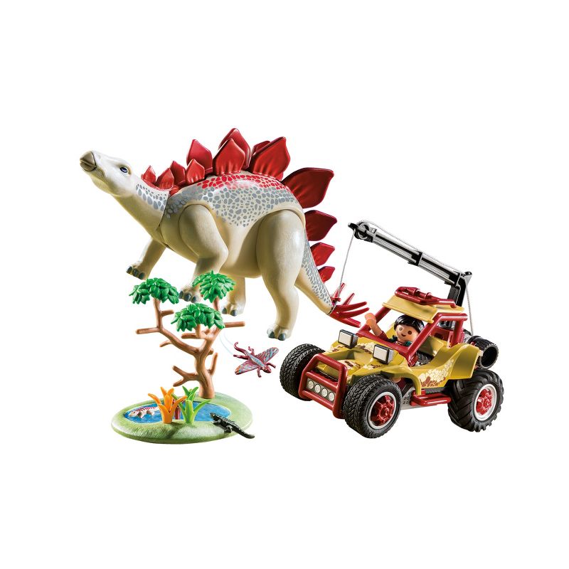 Playmobil Vehicle With Stegosaurus
