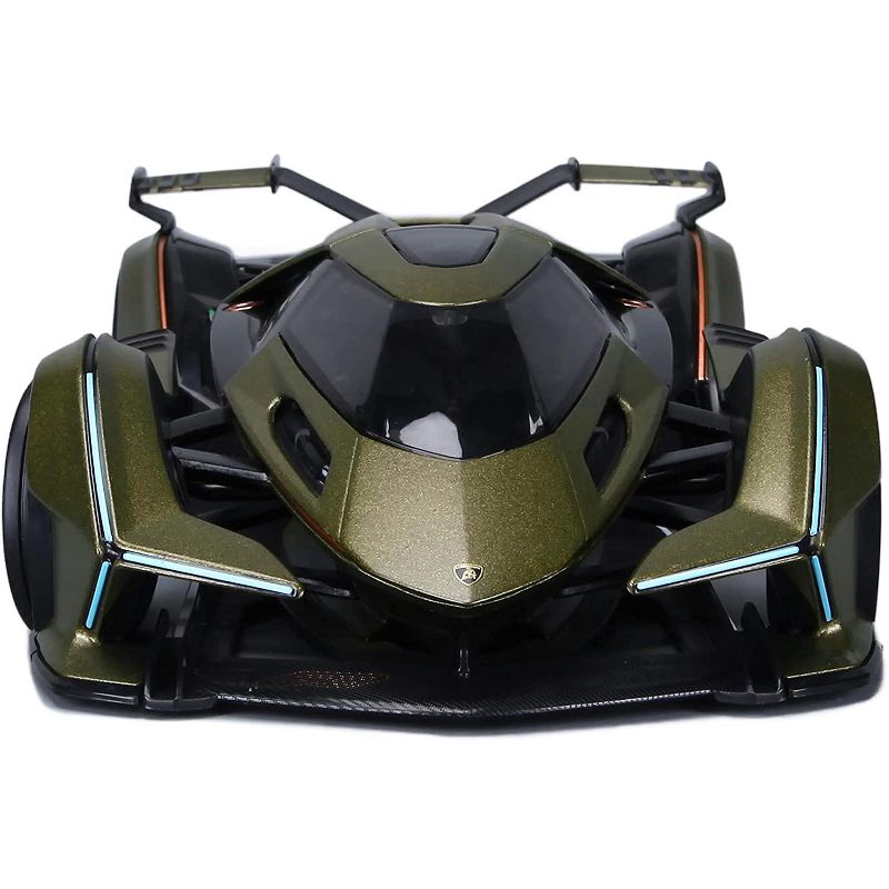 Lamborghini V12 Vision Gran Turismo Matt Green Metallic 1/18 Diecast Model Car by Maisto