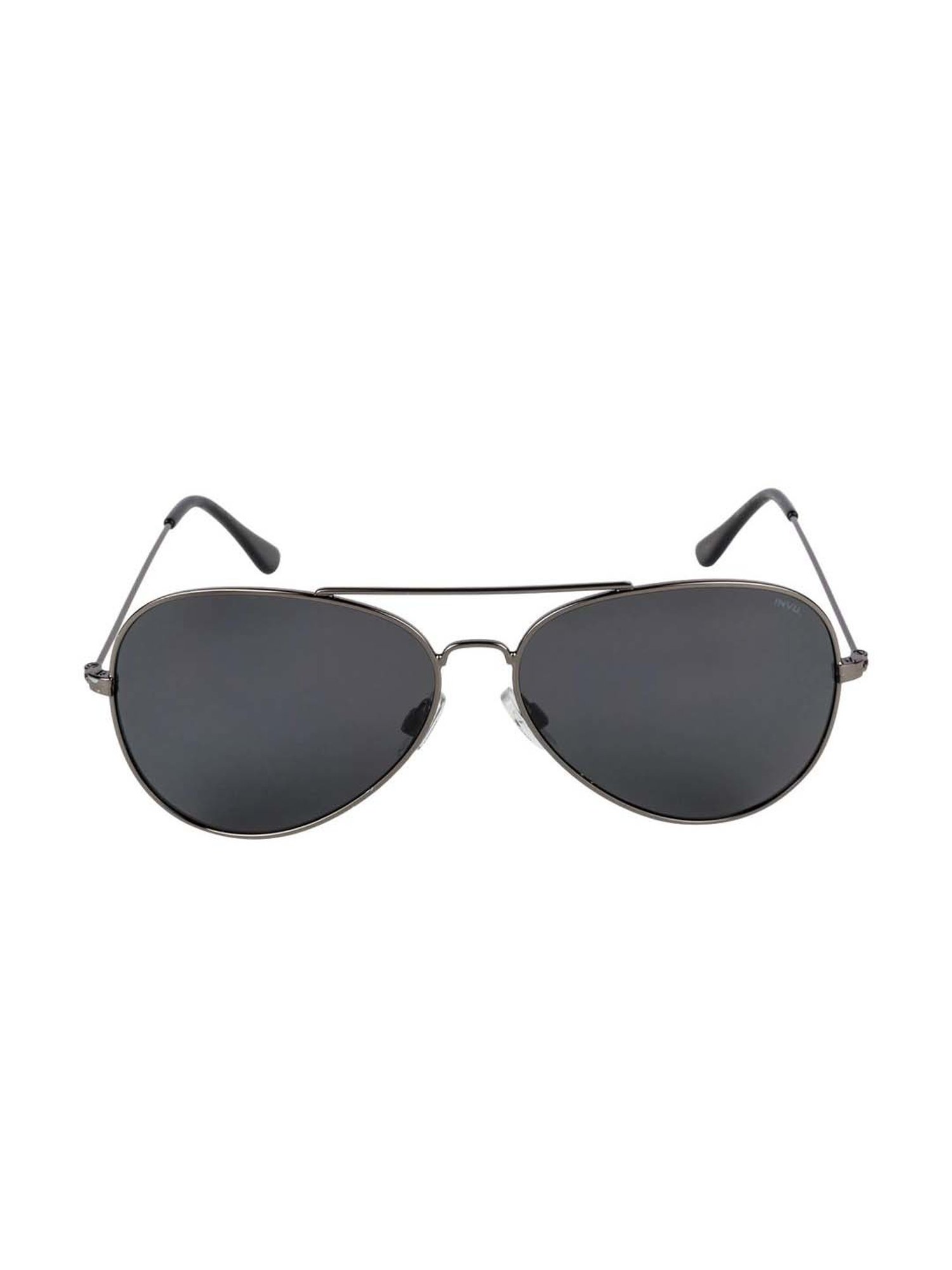 INVU Grey Aviator UV Protection Sunglasses for Men