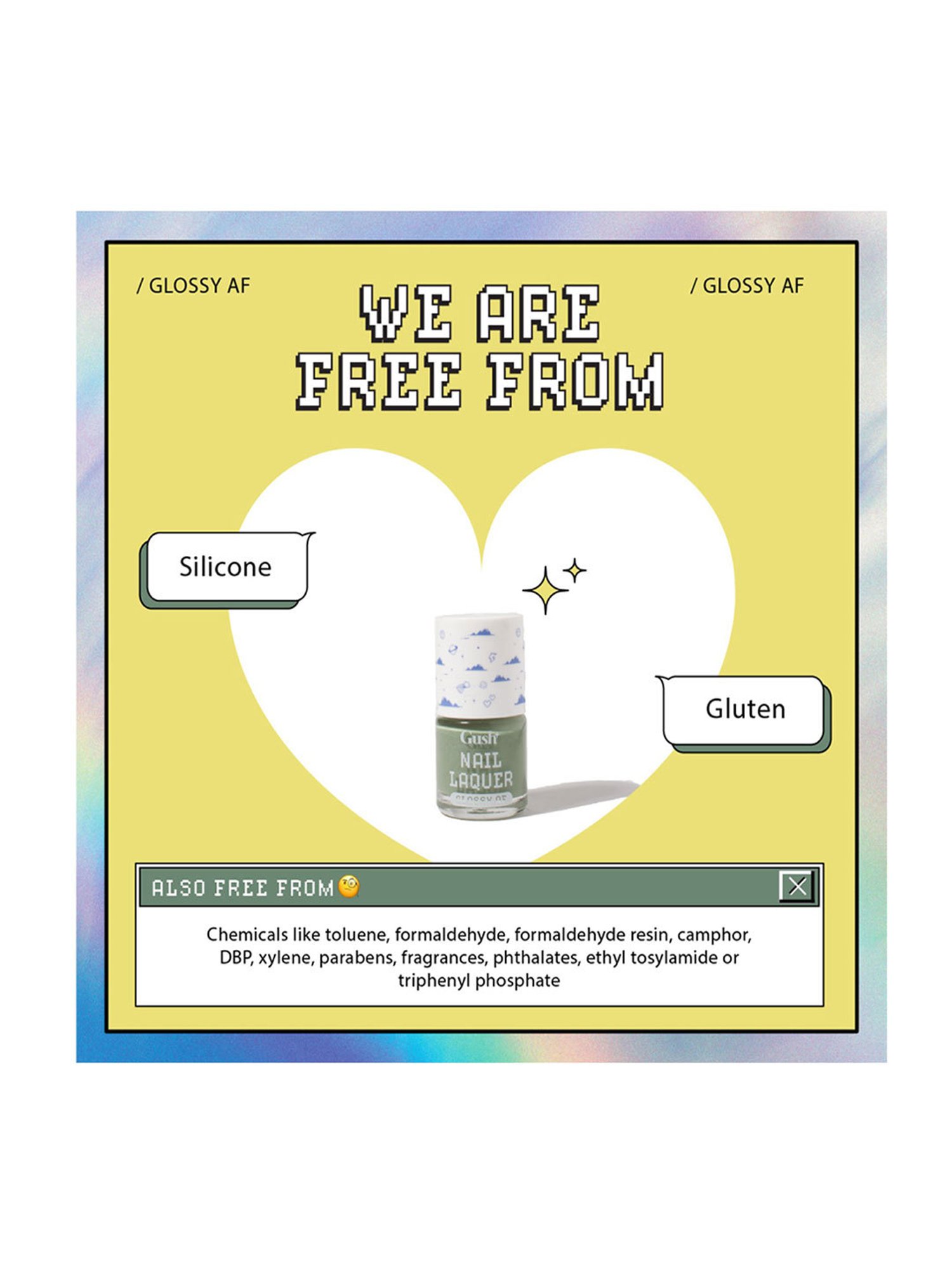 Gush Nail Lacquer Pistachio - 7 ml