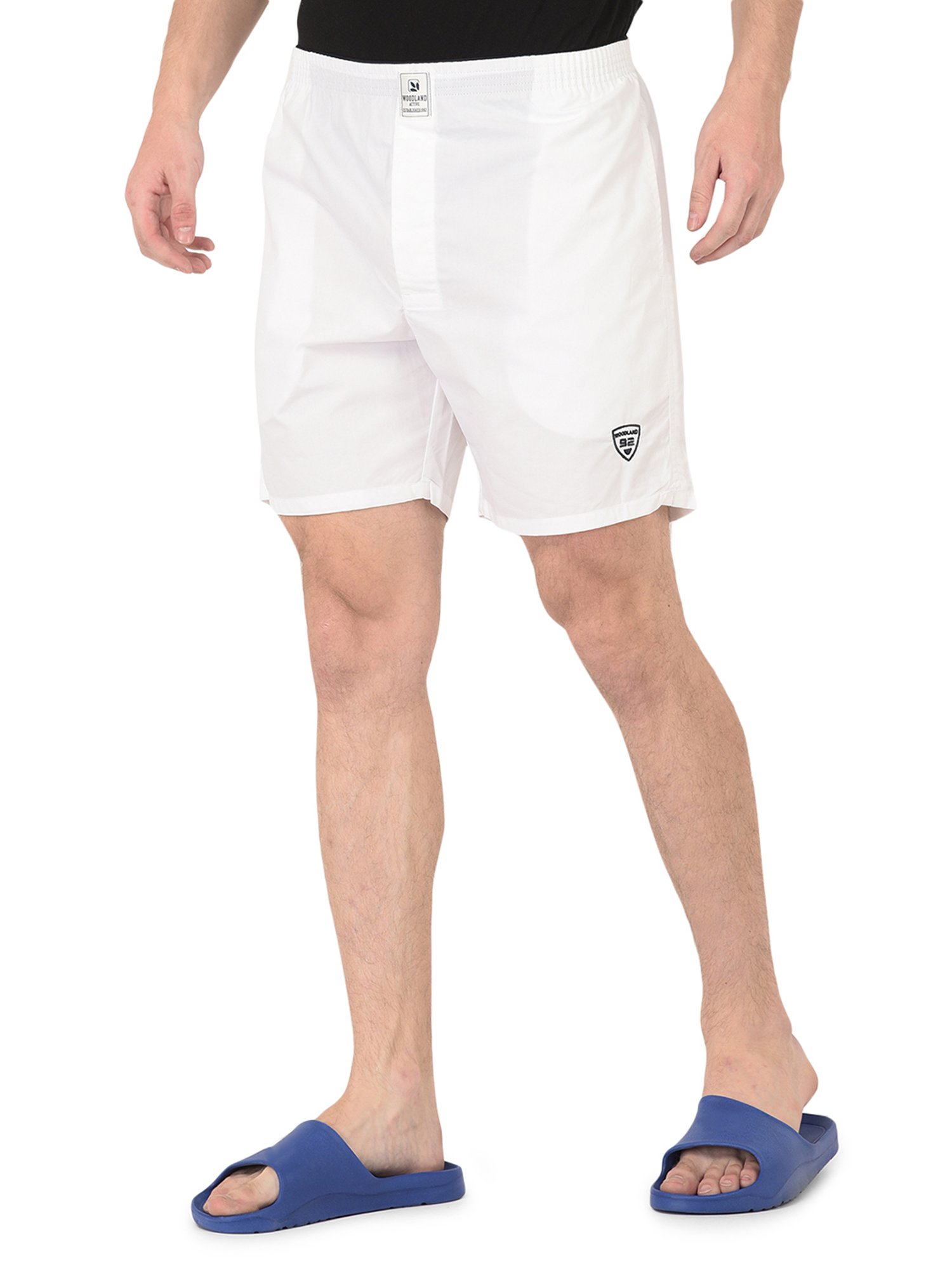 Woodland White Nightwear Shorts