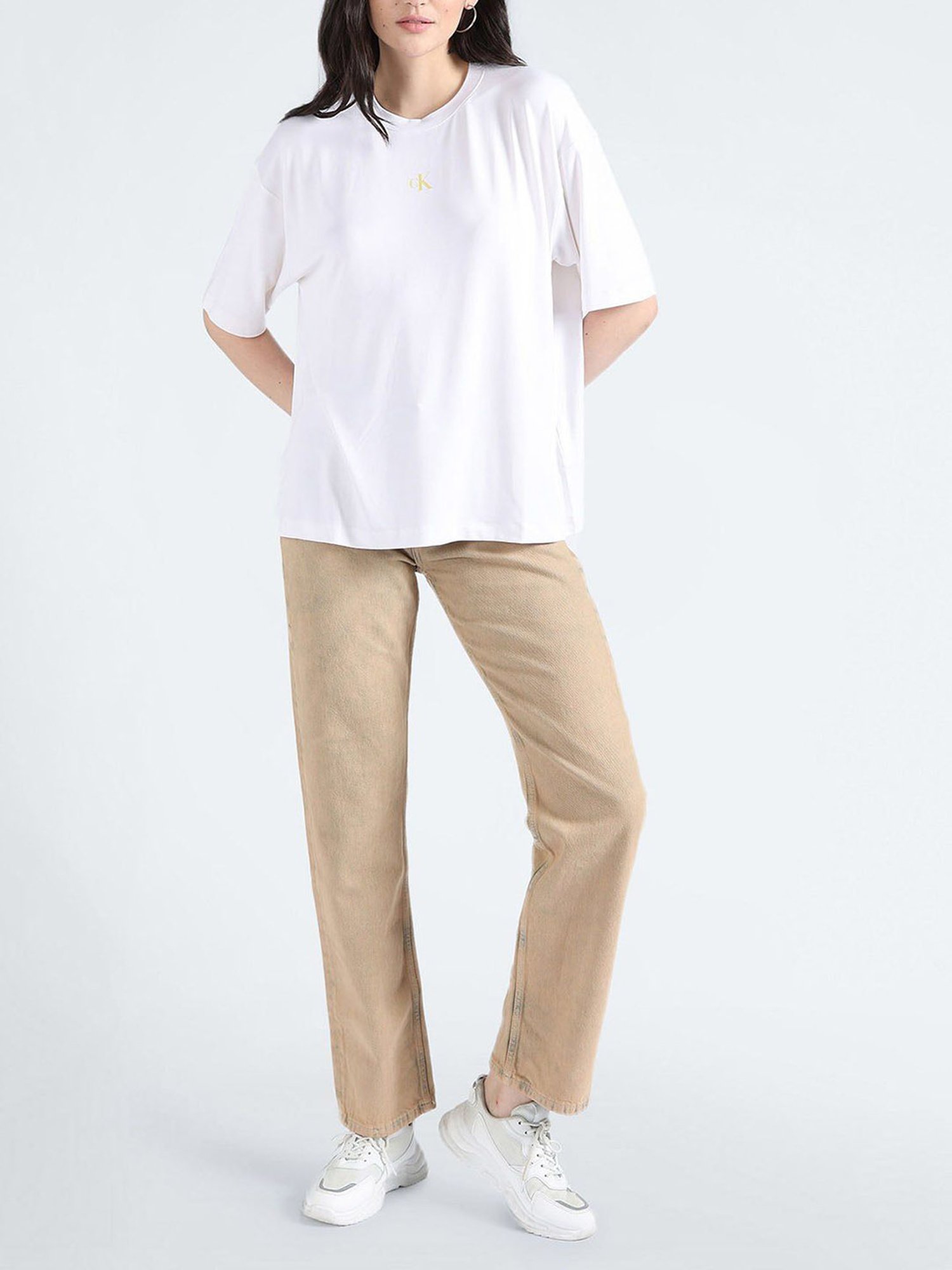 Calvin Klein Bright White Loose Fit T-Shirt