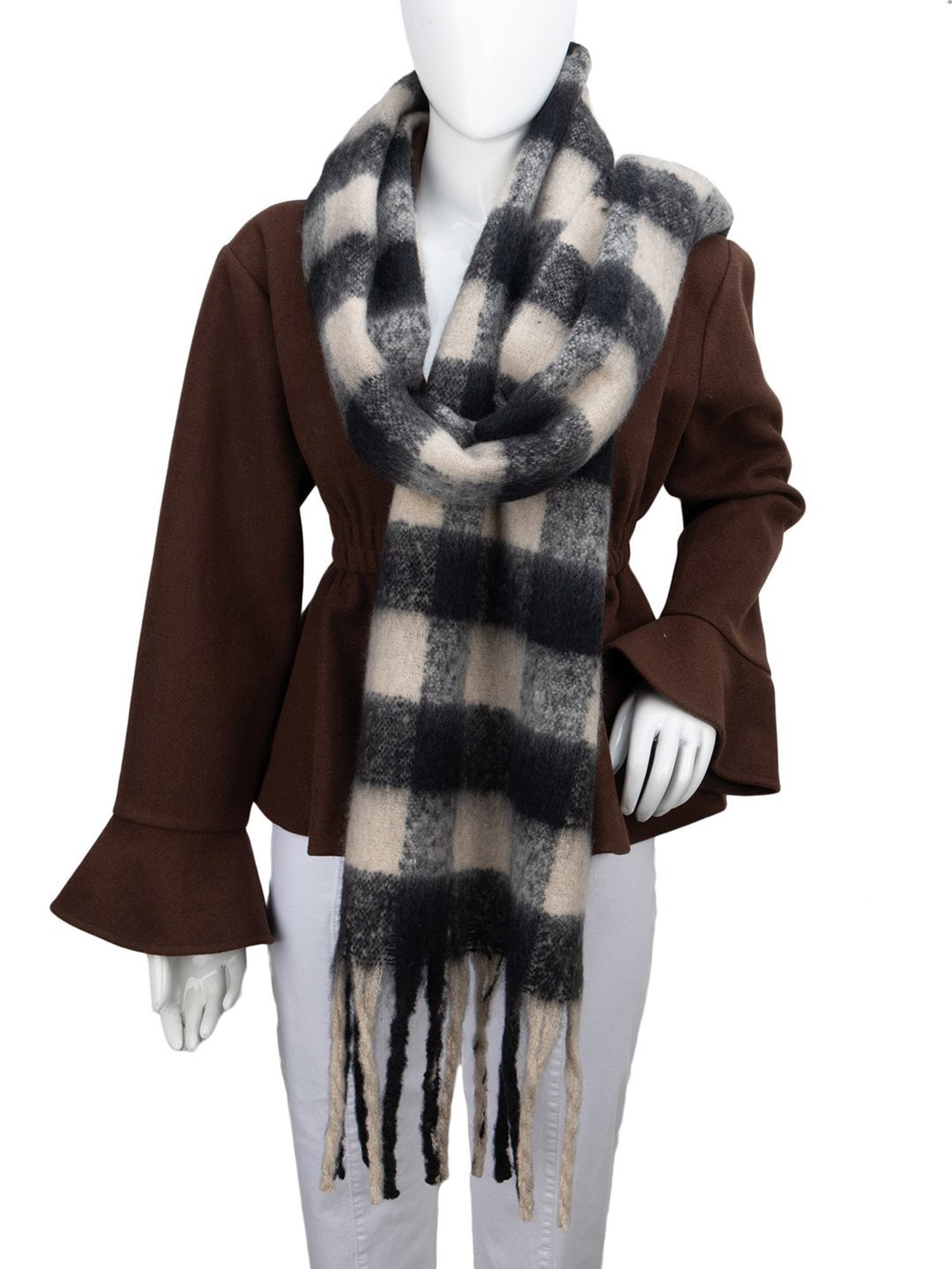 Aditi Wasan White Floral Stole