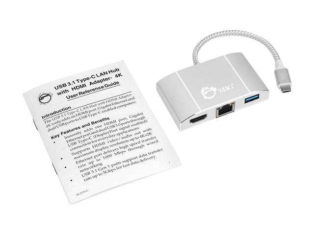 USB 3.1 TYPE-C LAN HUB