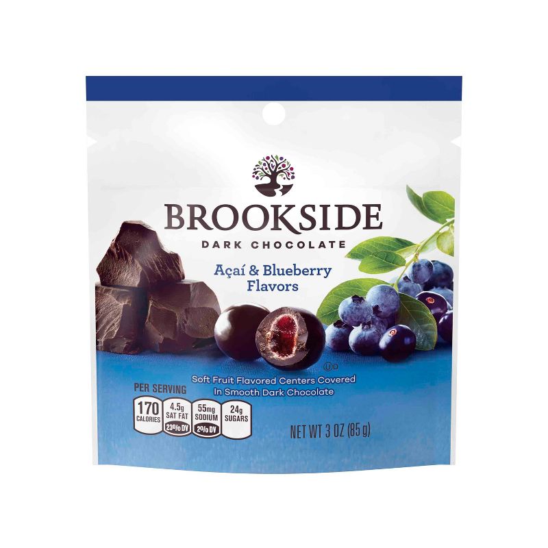 Brookside Acai & Blueberry Dark Chocolate Candies - 3oz
