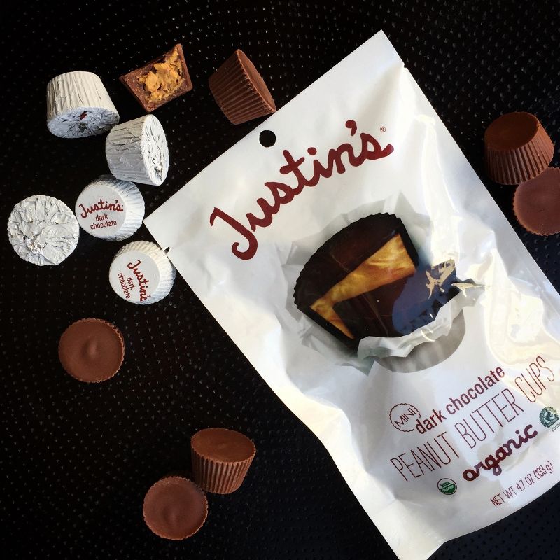 Justin's Dark Chocolate Peanut Butter Cups - 4.7oz