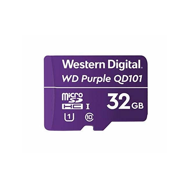 WD Purple WDD032G1P0C 32 GB Class 10/UHS-I U1 microSDHC