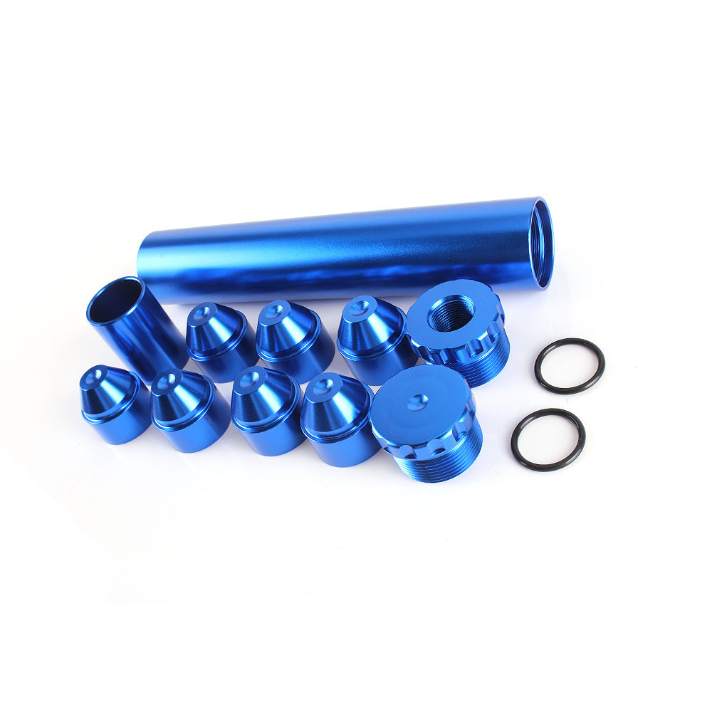 13pcs/set 5/8-24 Aluminum Fuel Trap Solvent Filter for NAPA 4003 WIX 24003 Filters Black