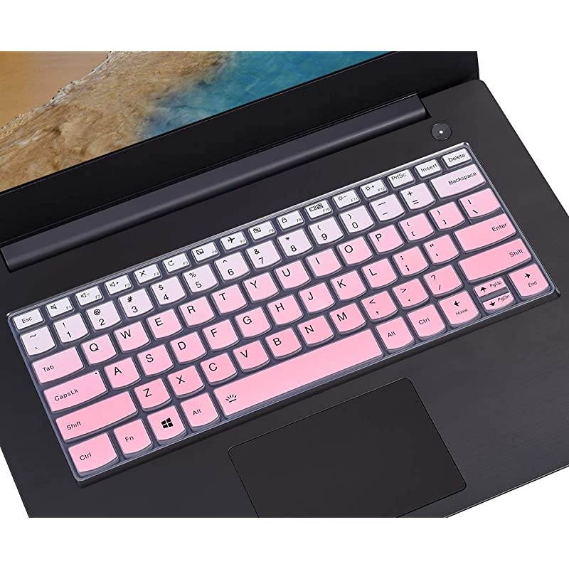 Cover Compatible with Lenovo Yoga C940 C930 920 139 Lenovo Yoga 720730 133 Yoga 730 156 inch Protective Skin Yoga 720 125 inchLenovo Flex 14 Protector Gradual Pink