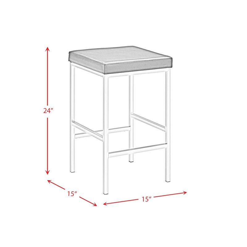 Melrose Multipurpose Bar Dining Table Set Espresso/Gold - Picket House Furnishings
