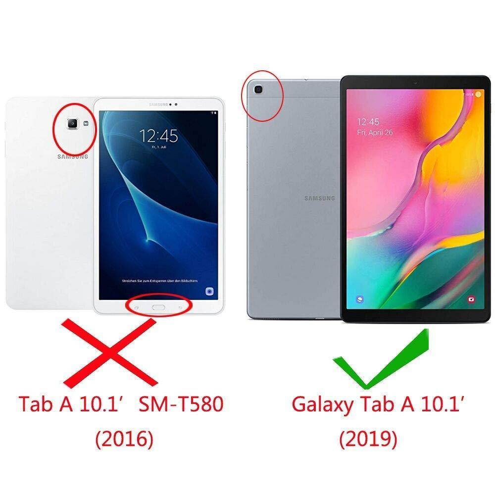 i-Blason Case Designed for Galaxy Tab A 10.1 (SM-T510/T515) 2019, [Cosmo] Full-Body Protection with Built-in Screen Protector Case for Samsung Galaxy Tab A 10.1 2019 Release (Marble)