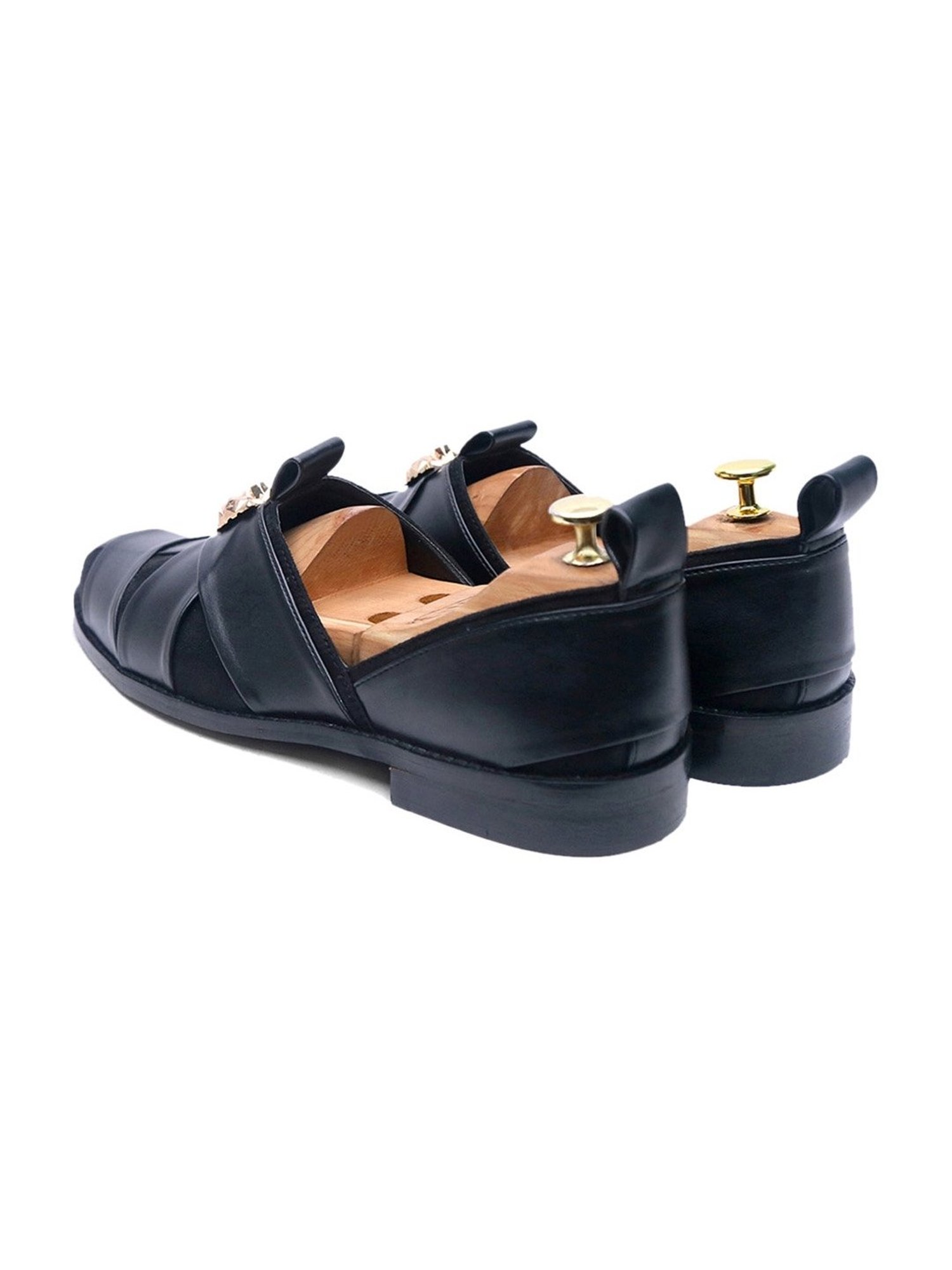 Griffin Men's DISSEY DI NIOR  Black Fisherman Sandals