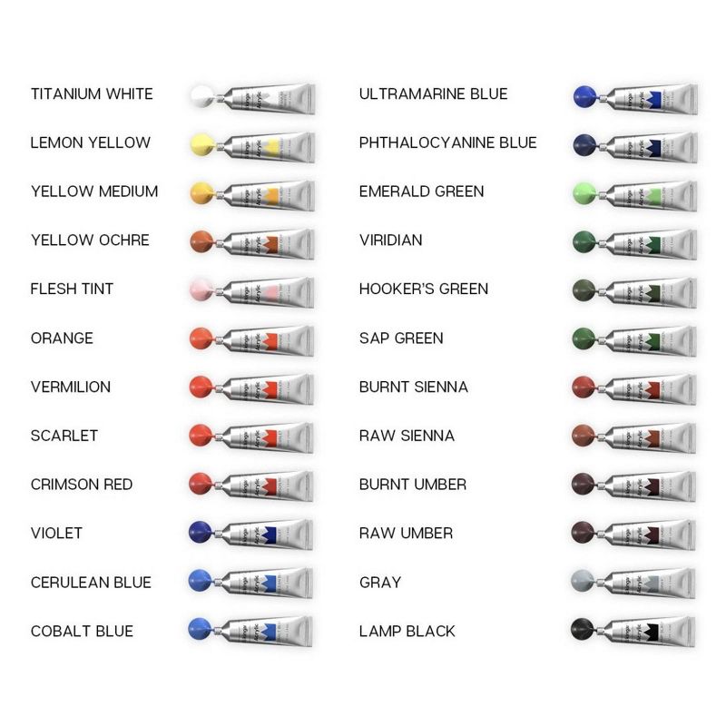 Kingart 100pc Paint Bundle