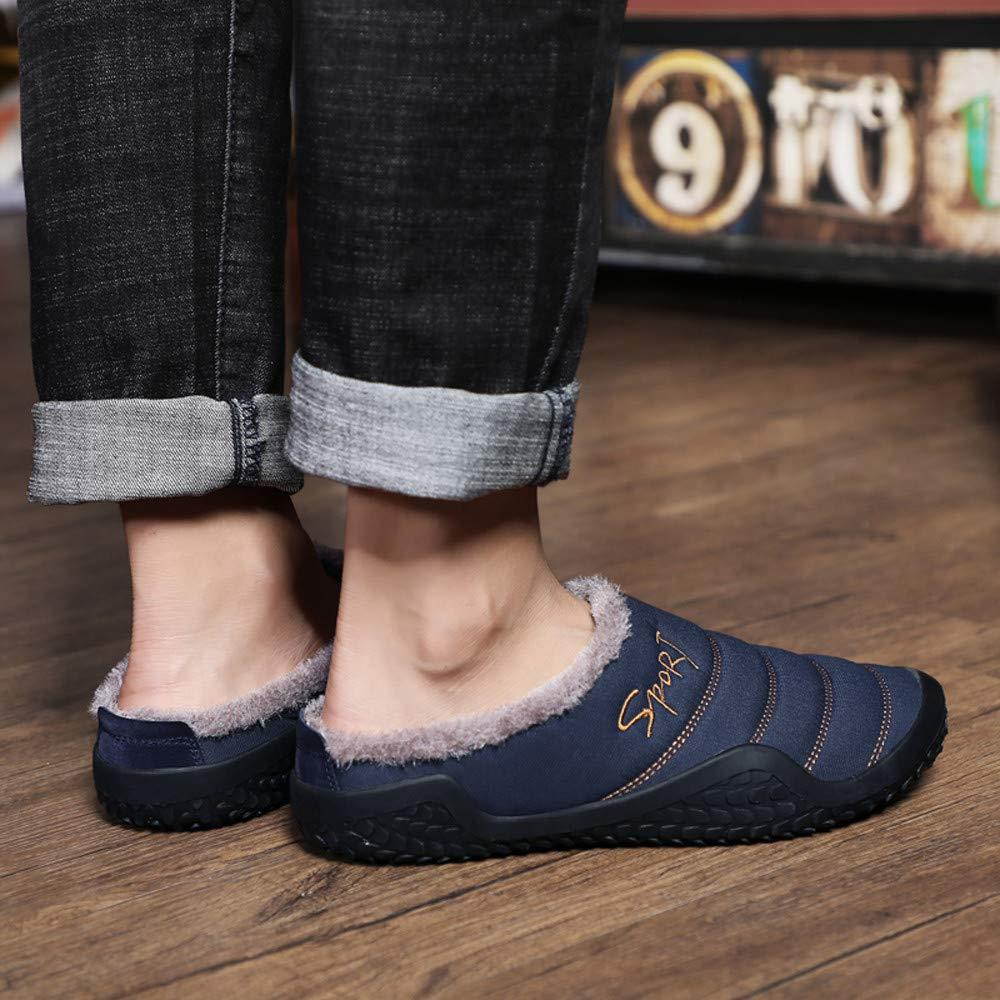 Shusuen Women's House Slippers Comfort Fuzzy Winter Home Shoes Slip On Indoor Outdoor Anti Slip Slippers