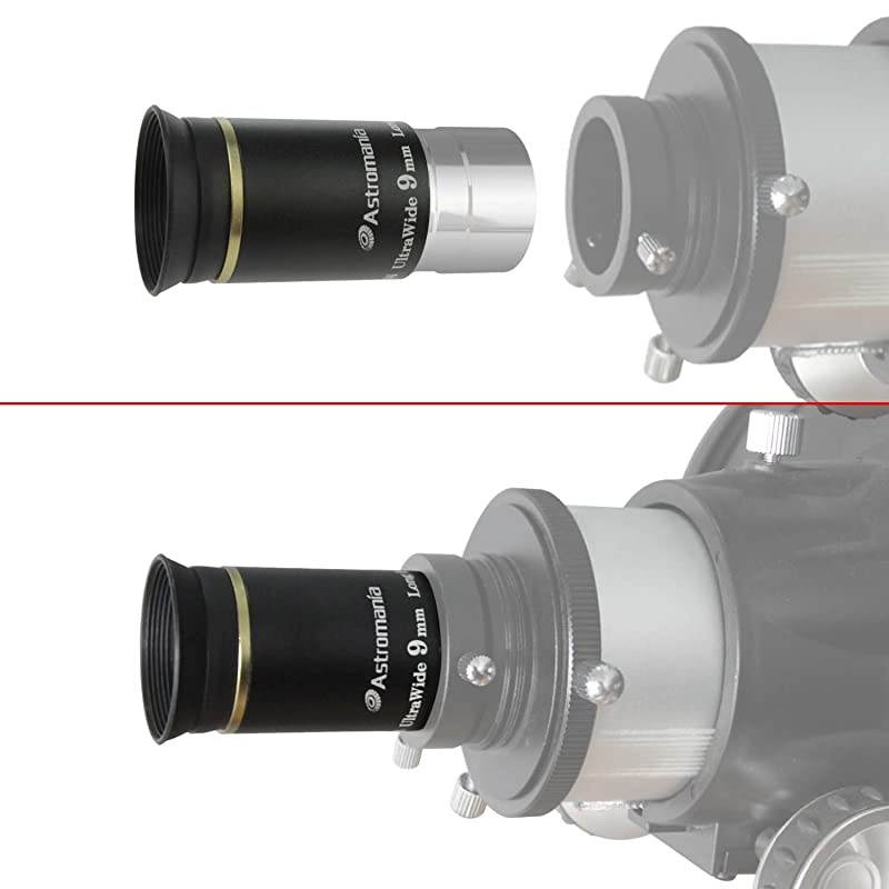 125quot 9mm 66Degree Ultra Wide Angle Eyepiece for Telescope