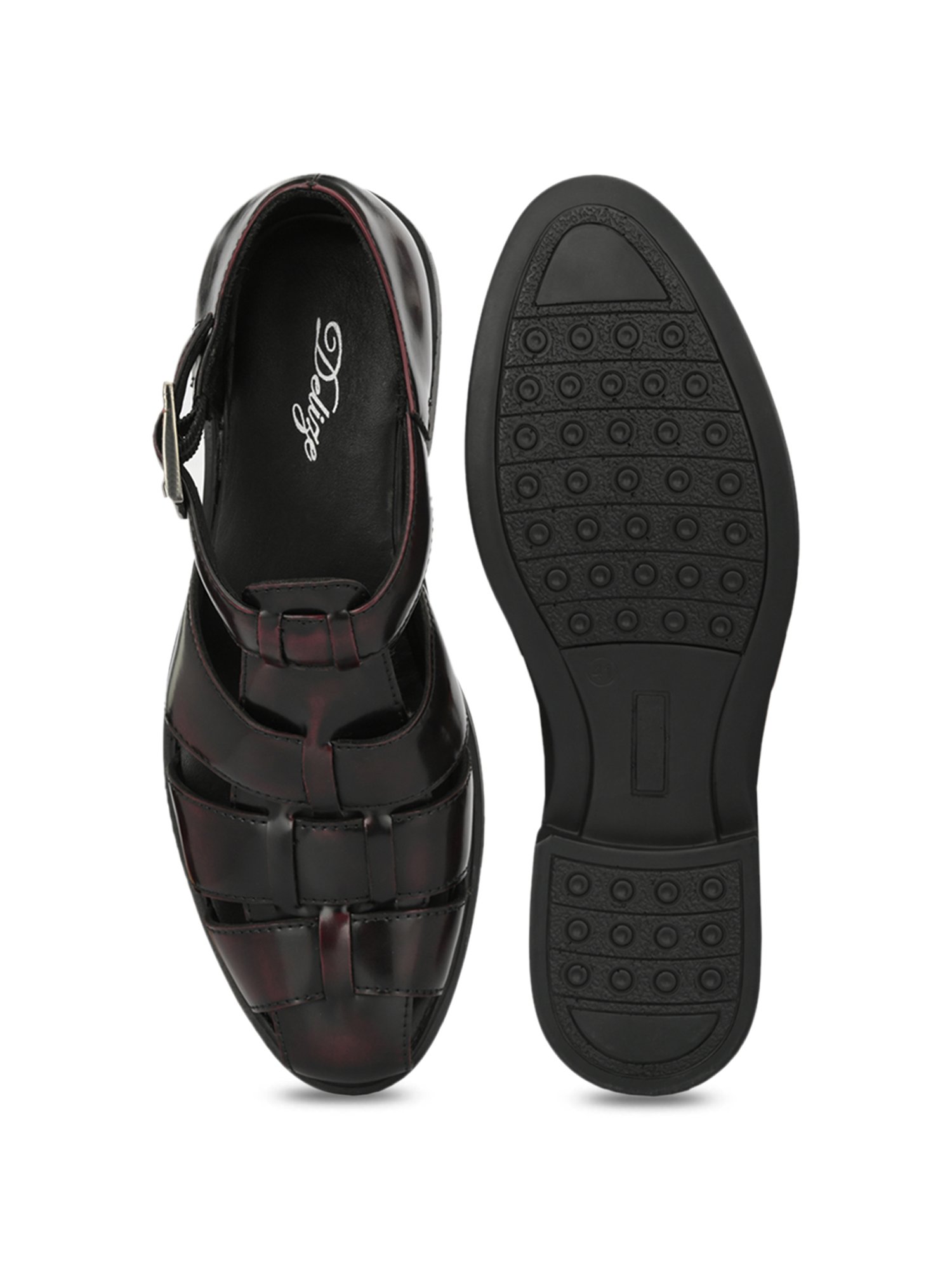 Delize Men's Bordo Fisherman Sandals