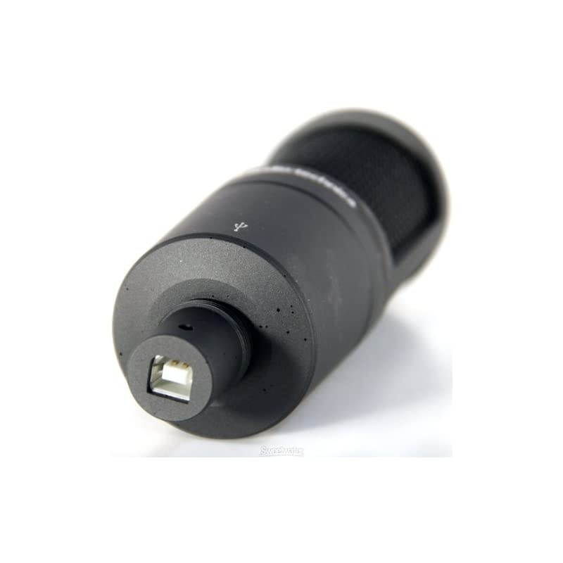 AT2020USB Cardioid Condenser USB Microphone (Discontinued),black