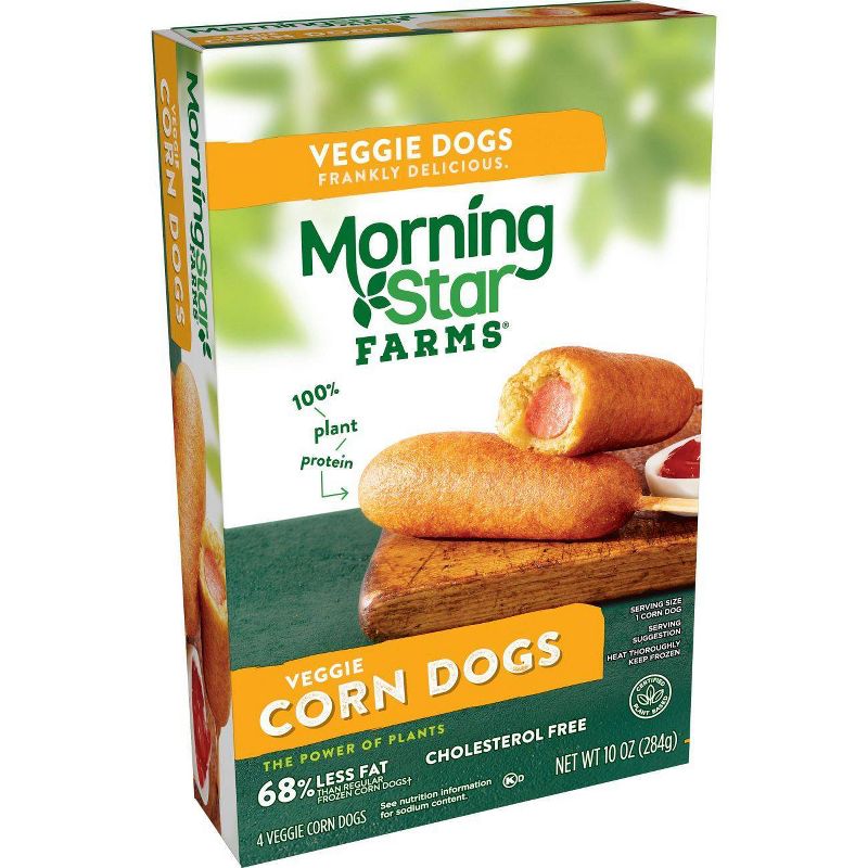 Morningstar Farms Veggie Classics Frozen Corn Dogs - 10oz/4pk