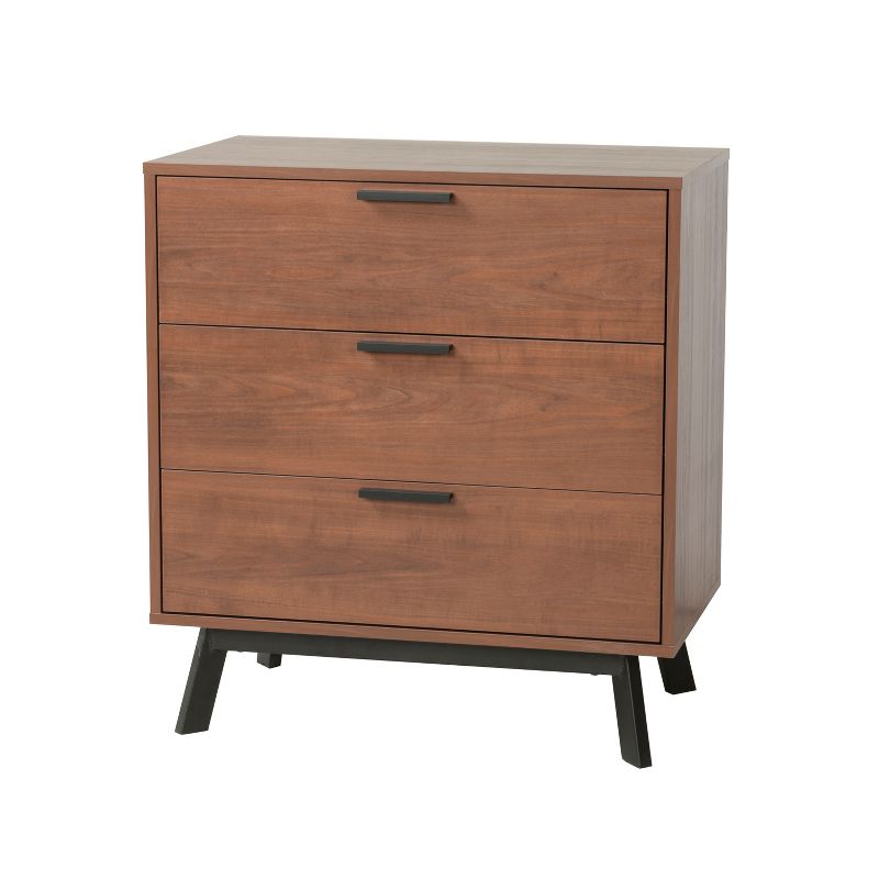 Aspen 3 Drawer Dresser Vintage Umber Brown - loft607