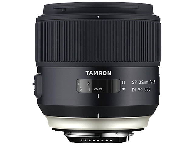 TAMRON F012 SLR Lenses SP 35mm F/1.8 Di VC USD Lens - Nikon Mount, Black