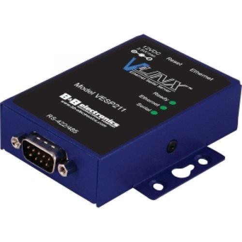 B+B 1 Port Mini Serial Server, RS-232 - US Power Supply