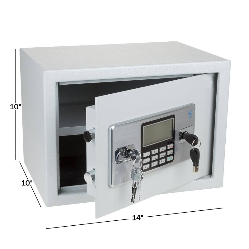 Digital Personal Safe with Key - Fleming Supply