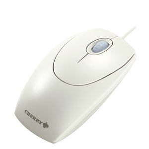 Cherry Light Gray Wired Optical Mouse