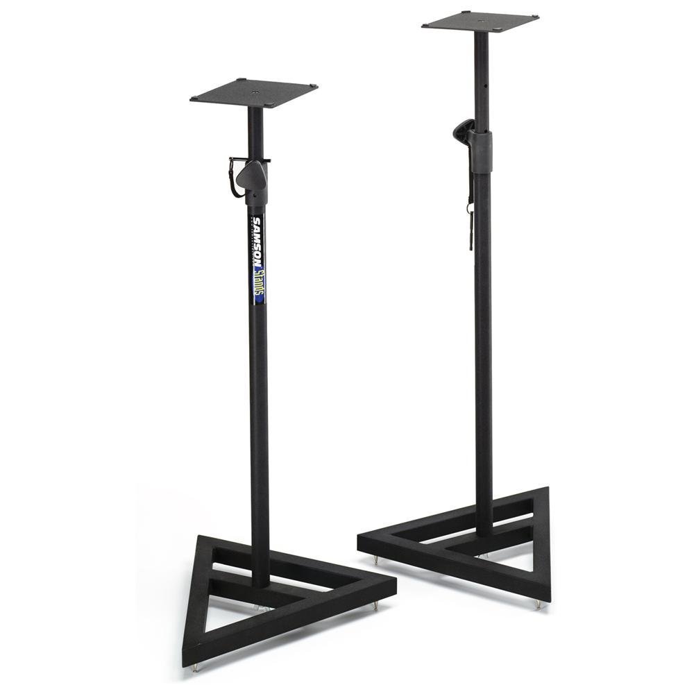 KRK RP8G3-NA Rokit 8 Generation 3 Powered Studio Monitor (Pair) + KRK K10S Powered Subwoofer - 10 Inch, 225 Watts + Samson SAMS200 (Pair) + (4) XLR Cables 18ft