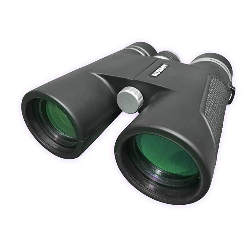 Authentic Evolution Professional High Definition Long Range Binoculars for Adults | 10x42 Shockproof Dust Proof Weatherproof Rubber Armor Sturdy Metal Alloy Frame + Case amp Accessories