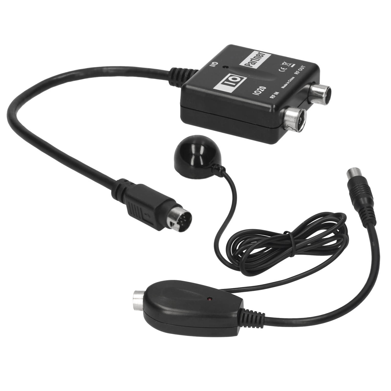 TVLINK + IO Partner IOB66 Video Modulator Connecting Wire Kit Decoder Signal Indicator Cable TV Video Modulation