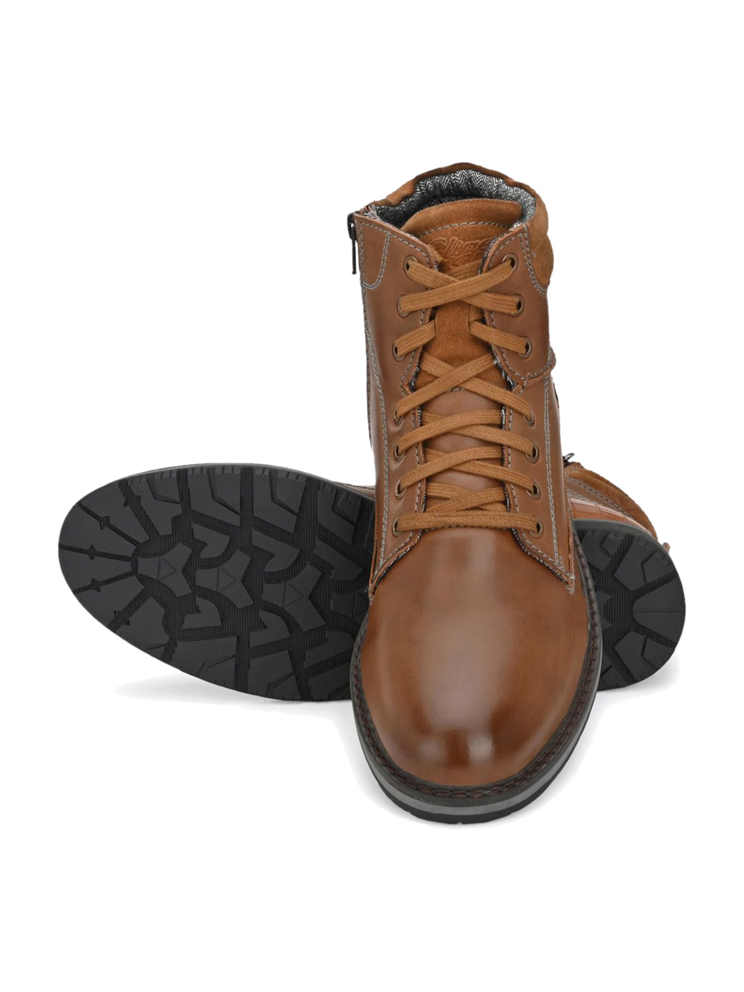 Delize Men's Tan Derby Boots