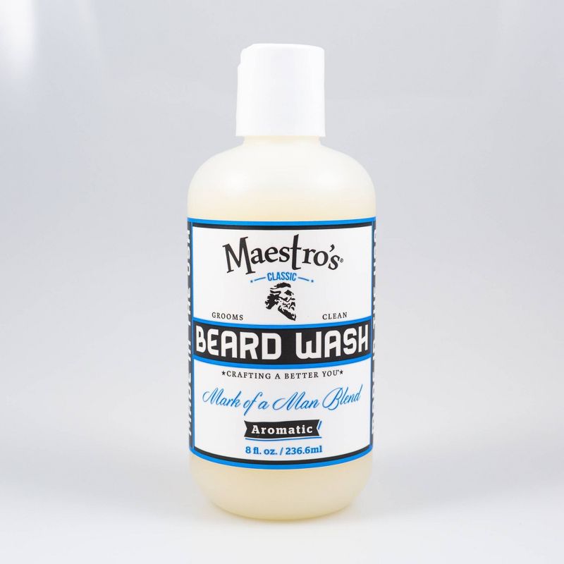 Maestro's Classic Beard Wash Mark of a Man Blend - 8.0oz